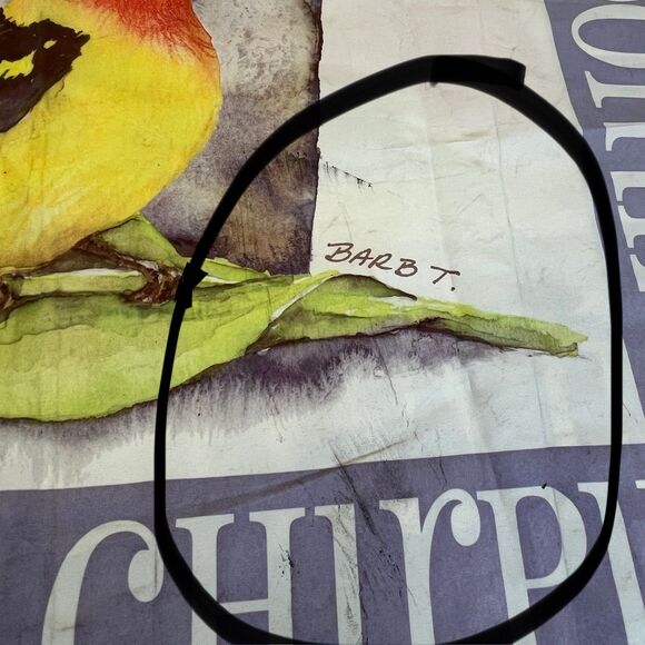 Spring Bloom Garden‎ Pole Flag. Nylon 29x42.  DOUBLE SIDED Tulips, Birds, Bees, - Picture 12 of 14